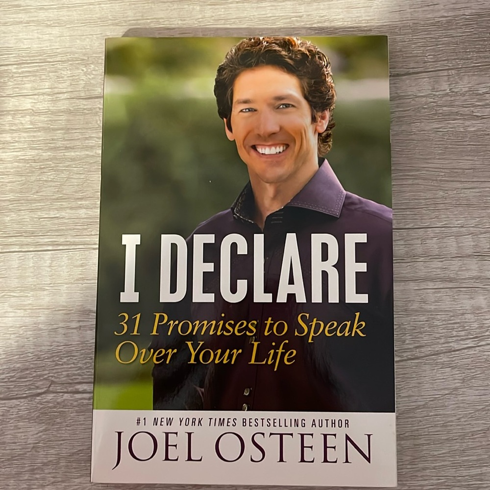 I Declare 31 promises to Speak Over Your Life by Joel Osteen